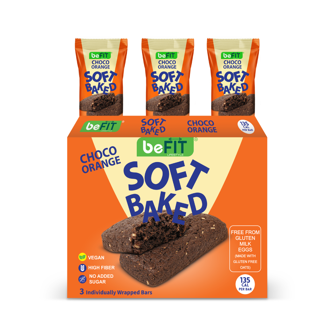 Soft Baked Bars Choco Orange 3pcs/box