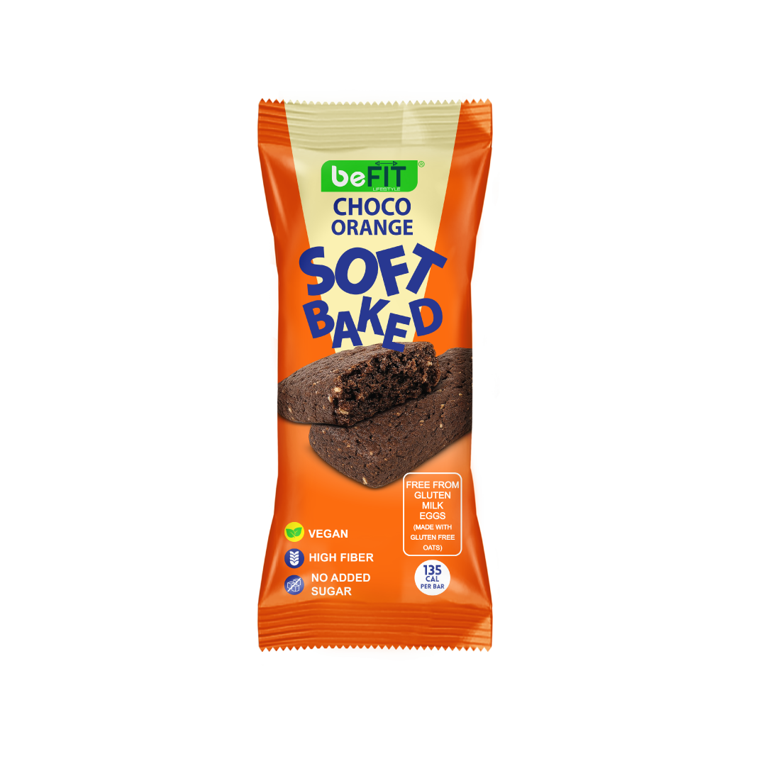 Soft Baked Bars Choco Orange 3pcs/box