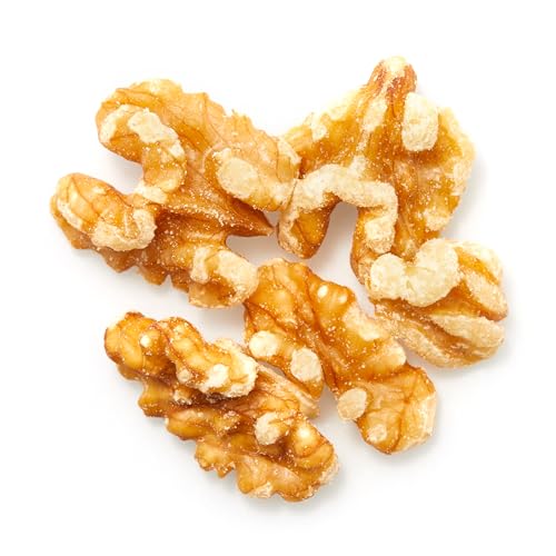 Yupik Raw California Walnuts – Halves & Pieces, Unsalted & Unroasted (2.2 lb)