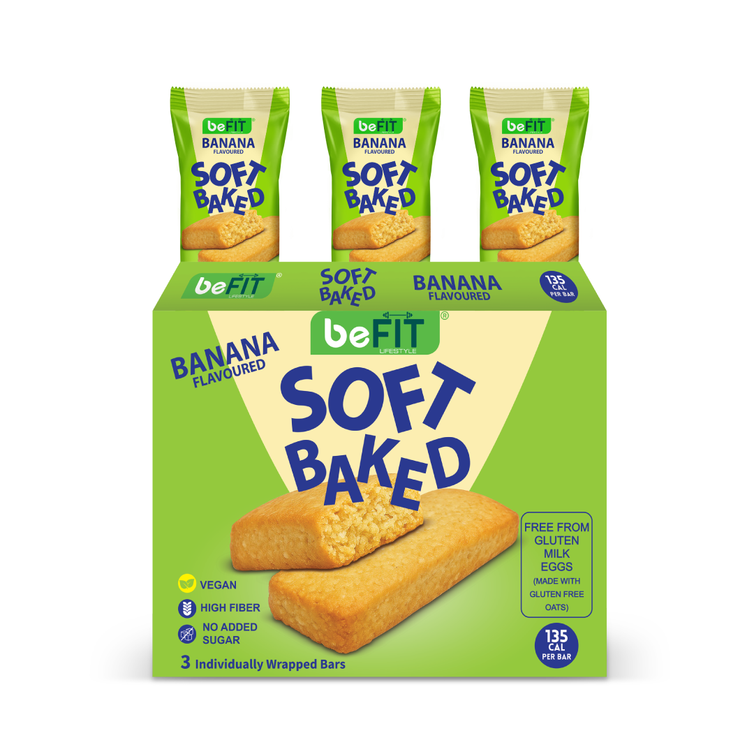 Soft Baked Bars Banana 3pcs/box