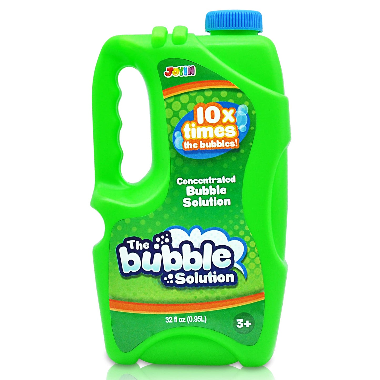 JOYIN 32oz Bubble Solution – Concentrated Refill for Summer Outdoor Fun, Parties & Classroom Prizes (Green)