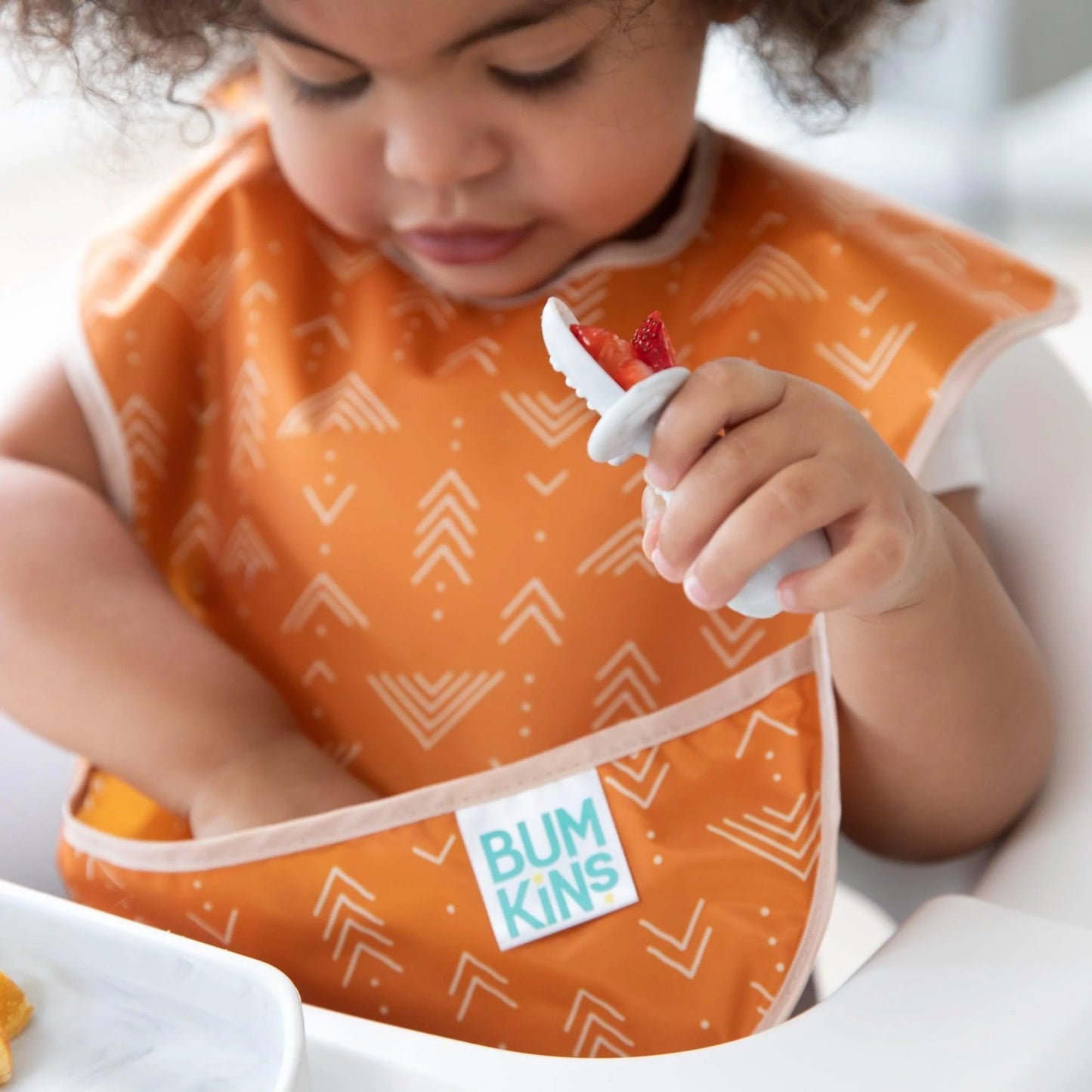 Bumkins SuperBib 3-Pack – Waterproof Baby Bibs for Feeding (Happy Campers)