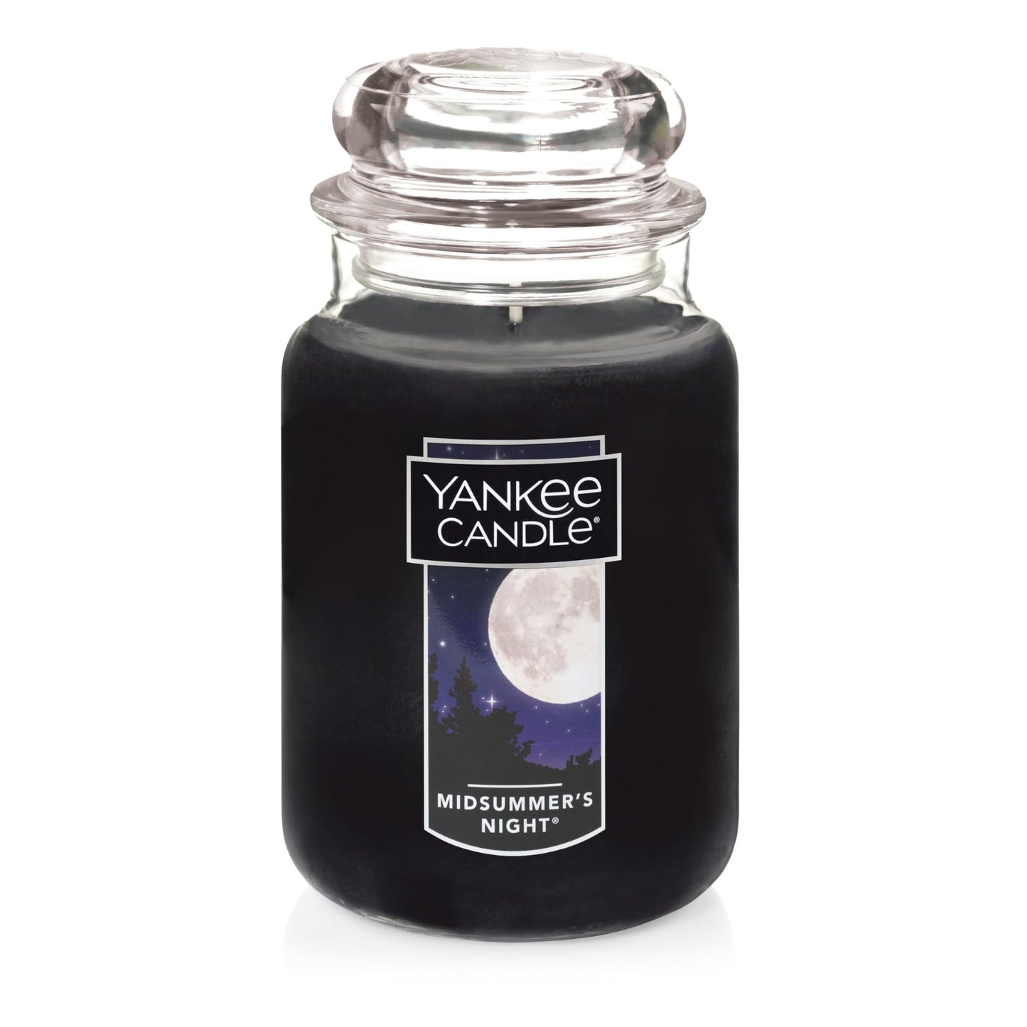 Yankee Candle MidSummer's Night – Large 22oz Scented Jar with 110+ Hour Burn, Classic Single Wick