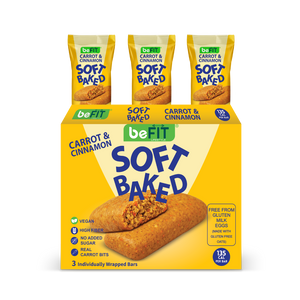Soft Baked Bars Carrot & Cinnamon 3pcs/box