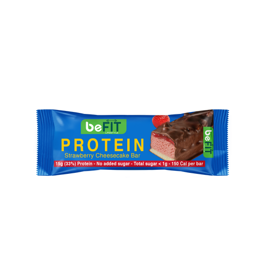 Strawberry Cheesecake Protein Cake Bar Single