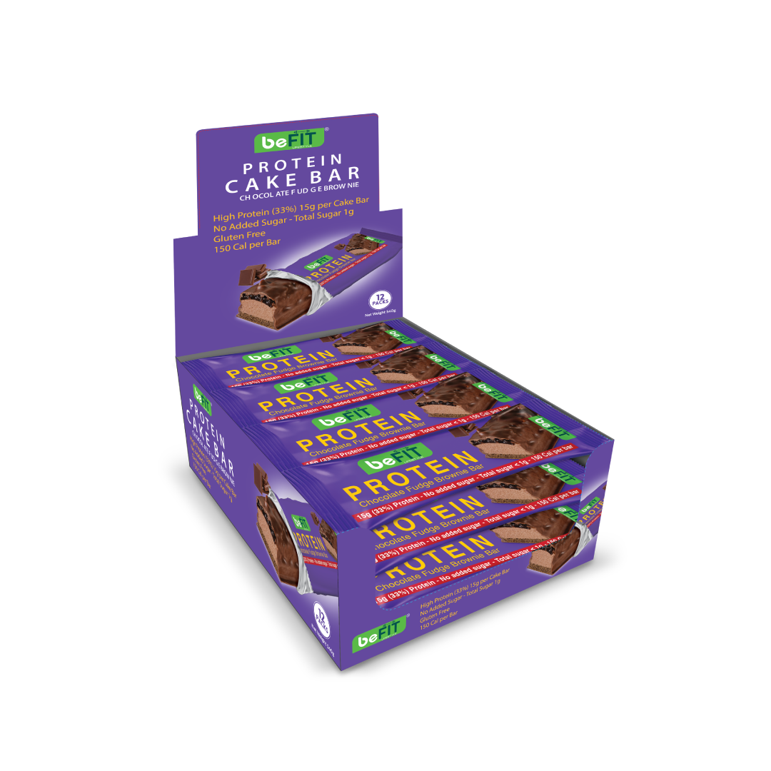 Chocolate Brownie Fudge Protein Cake Bar  12pcs/box