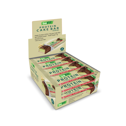 Pistachio Protein Cake Bar 12pcs per pack