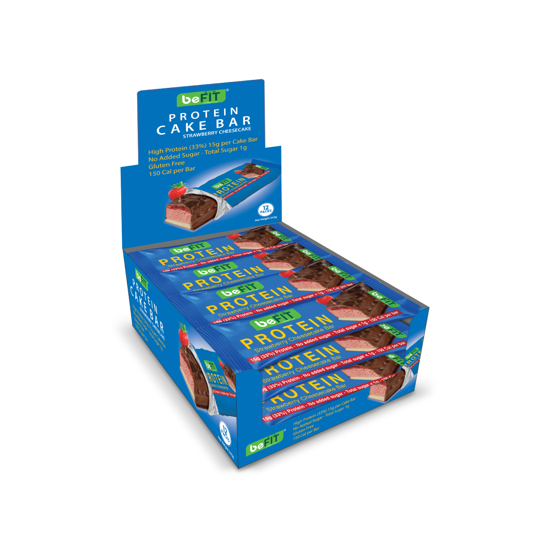 Strawberry Cheesecake protein Cake Bar 12pcs/box