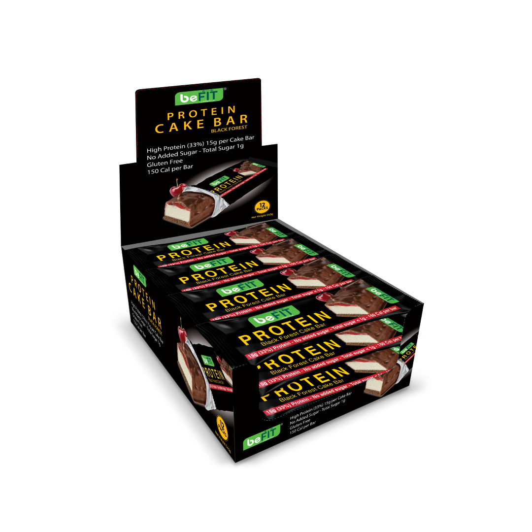 Black Forest Protein Cake Bar 12pcs/Box