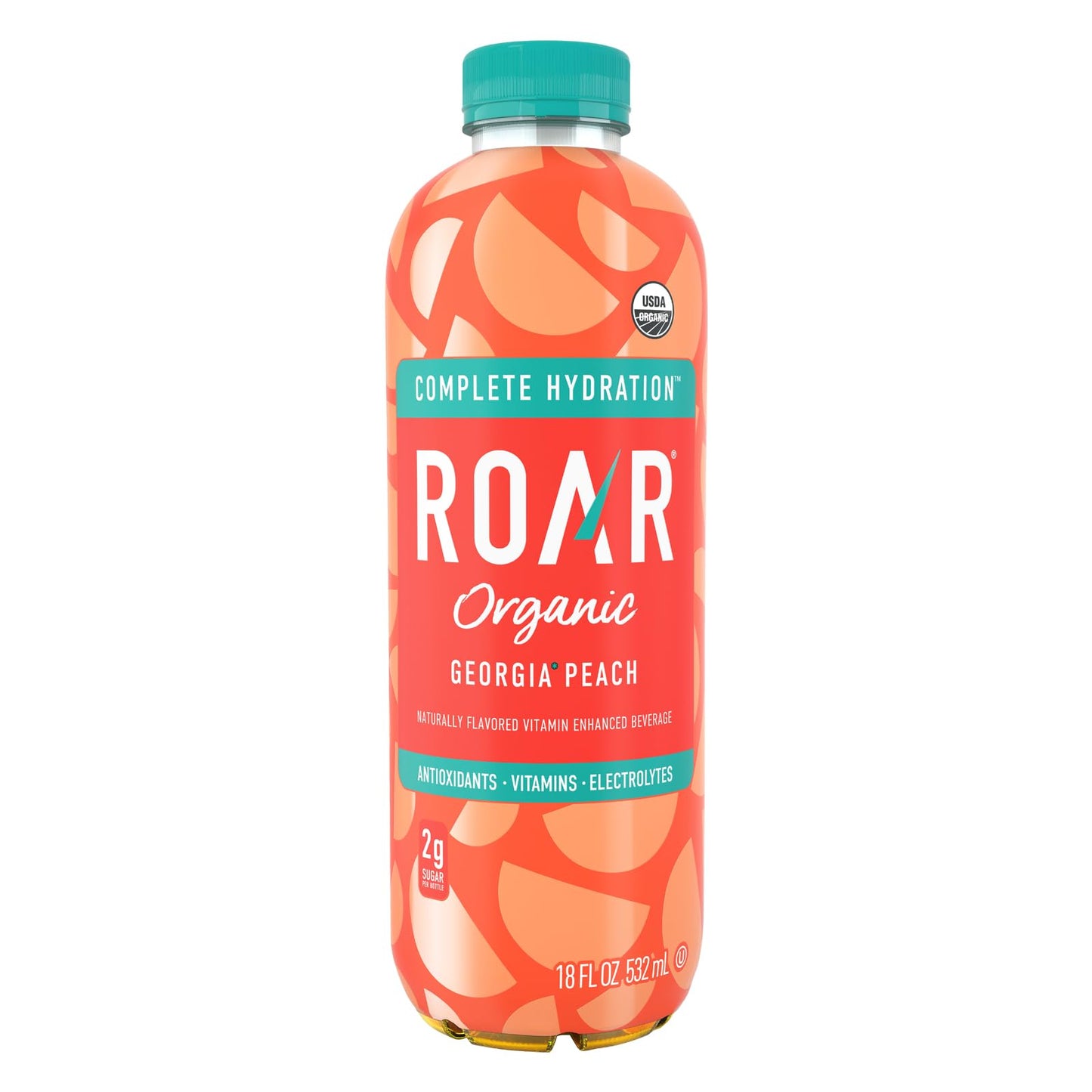 Roar Complete Hydration Organic - Electrolyte Drinks Loaded with Vitamins C, B5, B12 - Non-GMO, Gluten-Free - Dragonfruit Punch - 12 pc