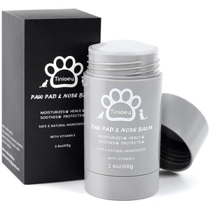 Natural Paw Balm Stick – Lick-Safe Moisturizer for Dogs’ Paws, Nose & Elbows (2.4 oz)