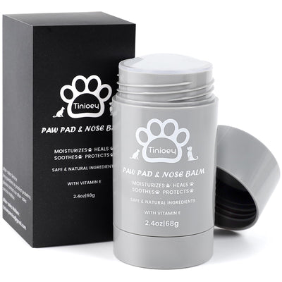 Natural Paw Balm Stick – Lick-Safe Moisturizer for Dogs’ Paws, Nose & Elbows (2.4 oz)