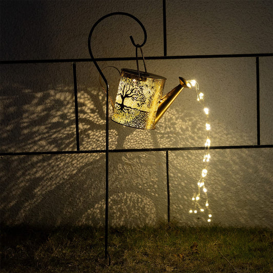 Solar Watering Can Light – Hanging LED Garden Decor, Waterproof & Gift-Ready for Outdoors