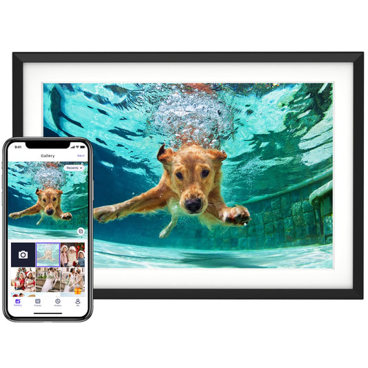 10.1” Digital Picture Frame – 32GB Touchscreen Display with App Sharing for Photos & Videos