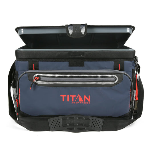 Arctic Zone Titan Deep Freeze Cooler – Zipperless Hardbody Insulated Cooler with SmartShelf for Beach & Camping
