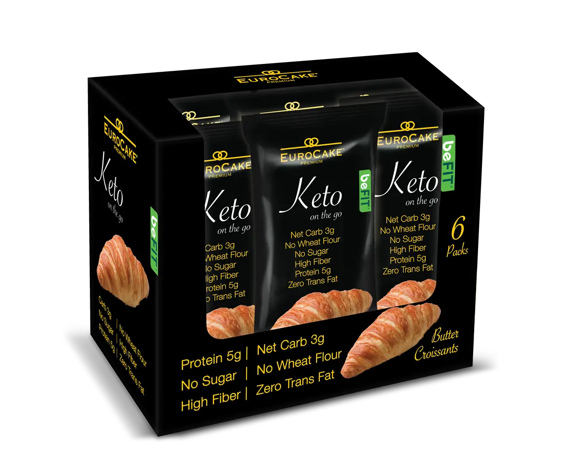 Keto Butter Croissant 6pcs/ Box