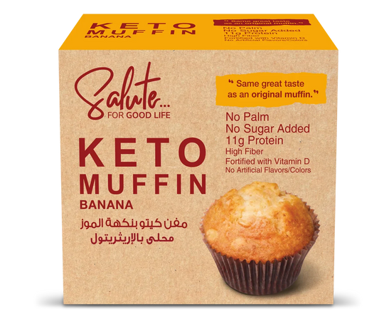Salute Keto Banana Muffin