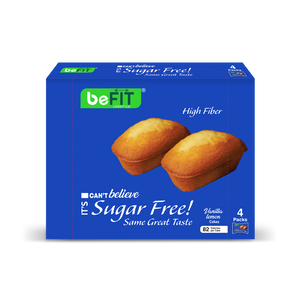Sugar Free Cake Vanilla Lemon 4pcs/box