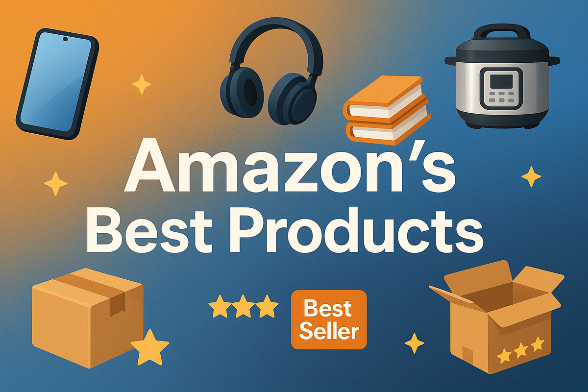 I need a banner for a page for amazon's best products 