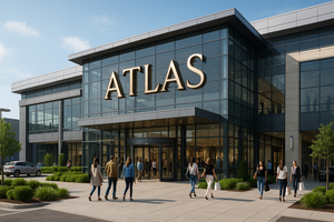 Shopping Mall with Atlas as the main name